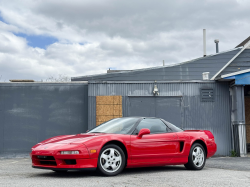 1991 Acura NSX in Formula Red over Black