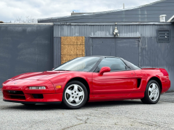 1991 Acura NSX in Formula Red over Black