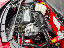 1991 Acura NSX in Formula Red over Black