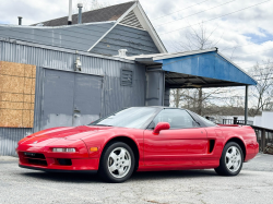 1991 Acura NSX in Formula Red over Black