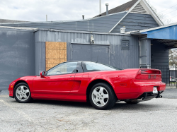 1991 Acura NSX in Formula Red over Black