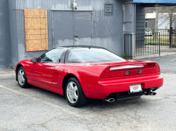 1991 Acura NSX in Formula Red over Black