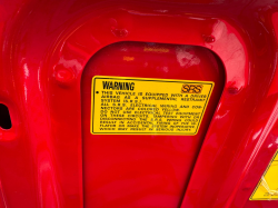 1991 Acura NSX in Formula Red over Black
