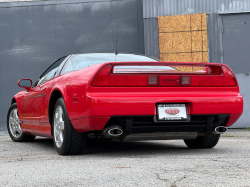 1991 Acura NSX in Formula Red over Black