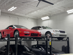 1991 Acura NSX in Formula Red over Black