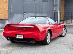 1991 Acura NSX in Formula Red over Black