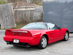 1991 Acura NSX in Formula Red over Black