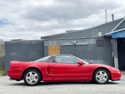 1991 Acura NSX in Formula Red over Black