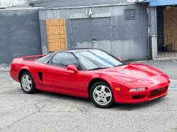 1991 Acura NSX in Formula Red over Black