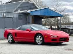 1991 Acura NSX in Formula Red over Black