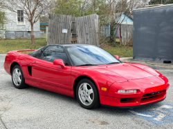 1991 Acura NSX in Formula Red over Black