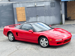 1991 Acura NSX in Formula Red over Black