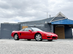 1991 Acura NSX in Formula Red over Black