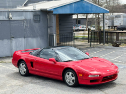 1991 Acura NSX in Formula Red over Black