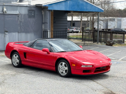 1991 Acura NSX in Formula Red over Black