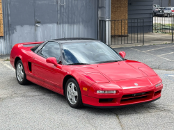 1991 Acura NSX in Formula Red over Black