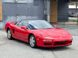1991 Acura NSX in Formula Red over Black