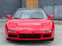 1991 Acura NSX in Formula Red over Black