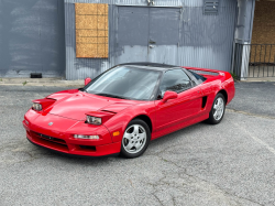 1991 Acura NSX in Formula Red over Black