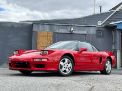 1991 Acura NSX in Formula Red over Black