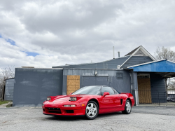 1991 Acura NSX in Formula Red over Black