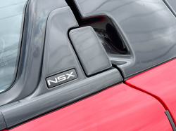 1991 Acura NSX in Formula Red over Black