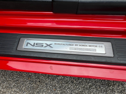 1991 Acura NSX in Formula Red over Black