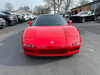 1991 Acura NSX in Formula Red over Ivory