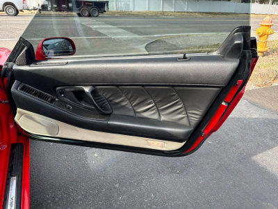 1991 Acura NSX in Formula Red over Ivory