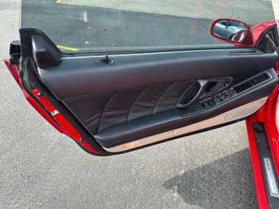 1991 Acura NSX in Formula Red over Ivory