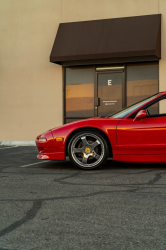 1991 Acura NSX in Formula Red over Black