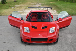 1991 Acura NSX in Formula Red over Black