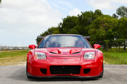 1991 Acura NSX in Formula Red over Black