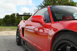 1991 Acura NSX in Formula Red over Black