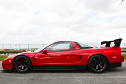 1991 Acura NSX in Formula Red over Black