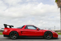 1991 Acura NSX in Formula Red over Black