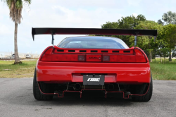 1991 Acura NSX in Formula Red over Black