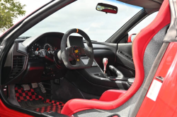 1991 Acura NSX in Formula Red over Black