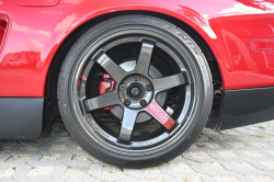 1991 Acura NSX in Formula Red over Black