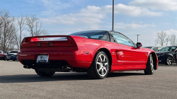 1991 Acura NSX in Formula Red over Black