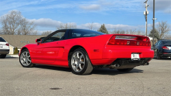 1991 Acura NSX in Formula Red over Black