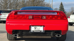 1991 Acura NSX in Formula Red over Black