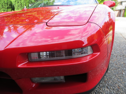 1991 Acura NSX in Formula Red over Black