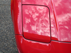 1991 Acura NSX in Formula Red over Black