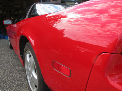 1991 Acura NSX in Formula Red over Black