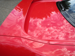 1991 Acura NSX in Formula Red over Black