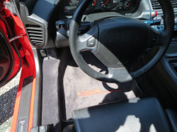 1991 Acura NSX in Formula Red over Black