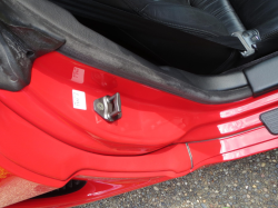 1991 Acura NSX in Formula Red over Black