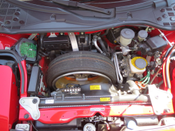 1991 Acura NSX in Formula Red over Black