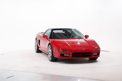 1991 Acura NSX in Formula Red over Black